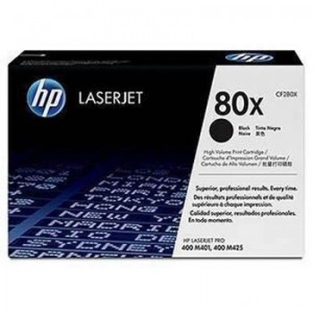 Toner HP Original CF280XD Nº80 P/2 Negro