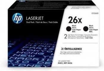 Toner HP original CF226XD paquete de 2 negro