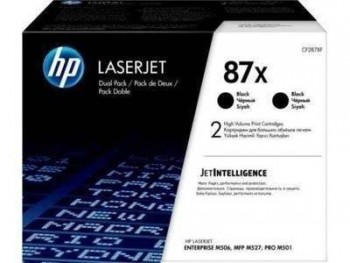 Toner HP original CF287XD pack de 2 negro Laserjet M506