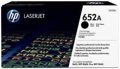 HP 652A Black LaserJet Toner Cartridge