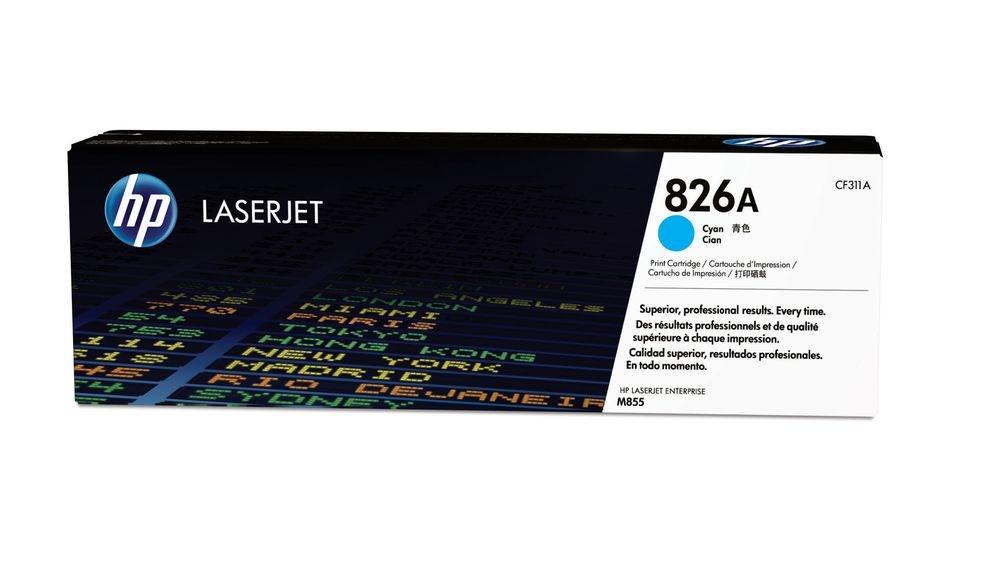 HP 826A Cyan LaserJet Toner Cartridge