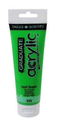 Pintura acrilica Graduate Acrylic verde hoja Tubo120Ml D123120355