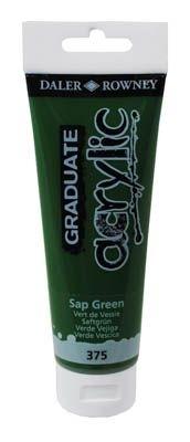 Pintura acrilica Graduate Acrylic verde vejiga Tubo120Ml D123120375