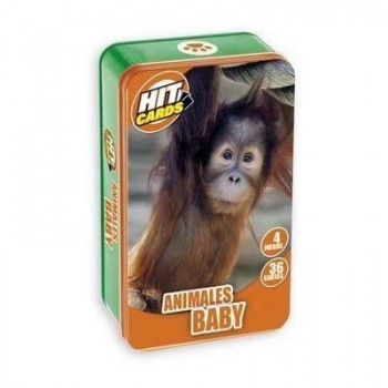 HIT CARDS CAJA METÁLICA  ANIMALES BABY FUH005 IMAGILAND