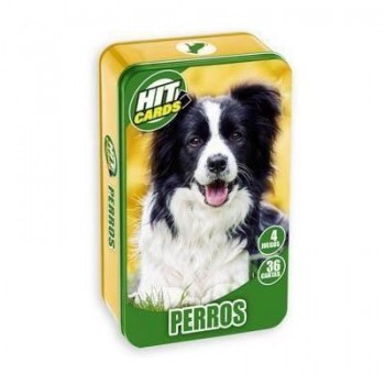 HIT CARDS CAJA METÁLICA  PERROS FUH004 IMAGILAND