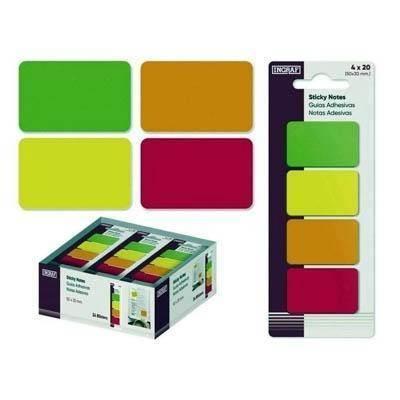 Guías adhesivas rectangualres 4x20h 329118