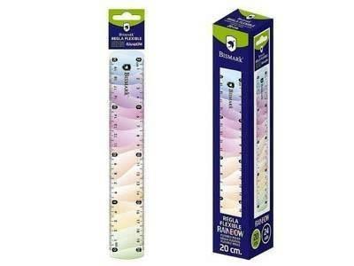 Regla Bismark 20 centimetros arcoiris 329486