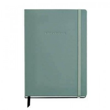 Cuaderno Miquelrius Rígido 48X210 96h. puntos 100g. C/Goma Bullet Verde MR1511