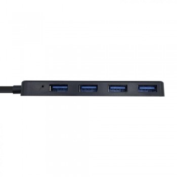 Hub USB 3.0 AISENS A106-0399   4 Puertos Tipo A (30 cm)