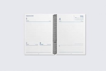 Agenda espiral Additio A142DP bachillerato Universal dia pagina 288paginas 12x18,5cm