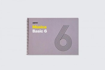 Cuaderno de música Additio M06 cuarto apaisado