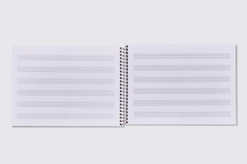 Cuaderno de música Additio M06 cuarto apaisado