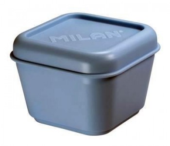 Recipiente para alimentos cuadrado 0,33L serie 1918, azul claro 085111LB