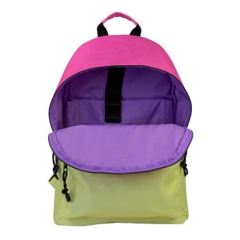 Mochila escolar 2 cremalleras (22L) Sunset, amarillo-rosa 624605SNY