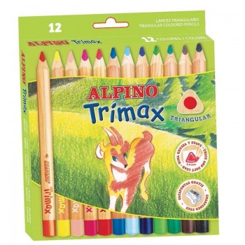 Lápices de colores Alpino Trimax