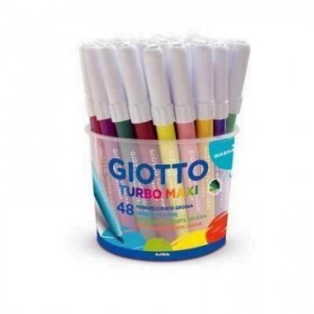 Rotulador Giotto Turbomaxi B/48  5214