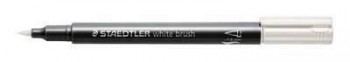 Rotulador Staedtler c/10 8321-0 blanco Brush pincel