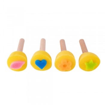 Sellos Apli 18714 esponja mango madera  4U.