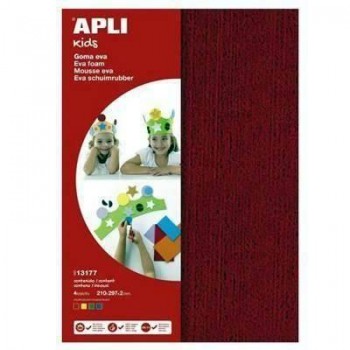 Goma Eva Apli Toalla STD.13177 B/4H. 20X30