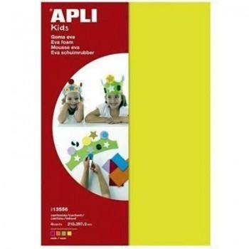 Goma Eva Apli Fluorescente STD.13556 B/4H. 20X30