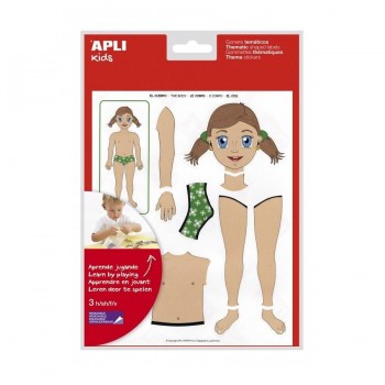 Gomets temáticos Apli  en bolsa