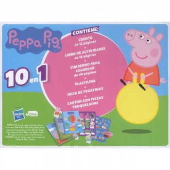 PTC008 MALETIN 10 EN 1 - PEPA PIG IMAGILAND