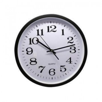 RELOJ OFICINA NEGRO GRANDE 35 CM 329869