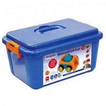 CONTENEDOR SCHOOL SET MINIMOBIL 10 UDS COLORES SUR