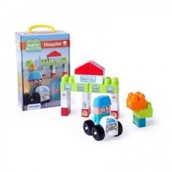 Juego Hospital Miniland Super Blocks