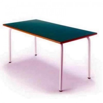 Mesa infantil rectangular estructura verde 110x54x55cm verde 207440102