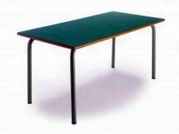 Mesa infantil rectangular estructura verde 120x54x60cm verde 207440105