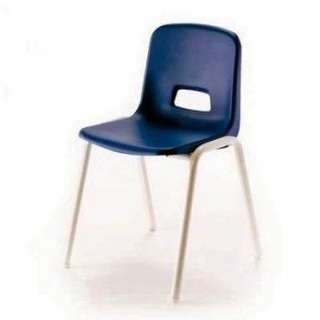 Silla infantil estructura verde 33x55x33cm altoura asiento 33cm polipropileno azul 209458402