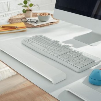 Reposamuñecas para teclado ajustable Leitz Ergo Cosy, gris 65240085