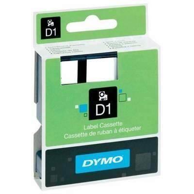 Cinta Rotuladora  45021 Blanco/Negro  12X7 S0720610