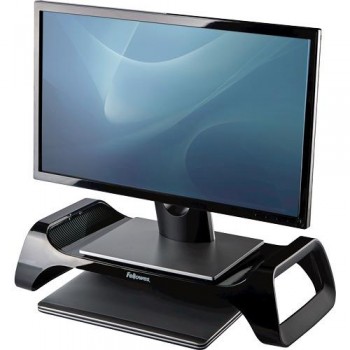 Soporte monitor I-Spire 9472302 Fellowes negro