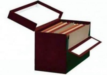 Caja transferencia folio rojo 1689RO doble Mariola