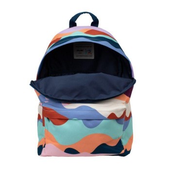 624605FN Mochila urbana clásica 2 cremalleras 43cm. serie The Fun, multicolor Milan