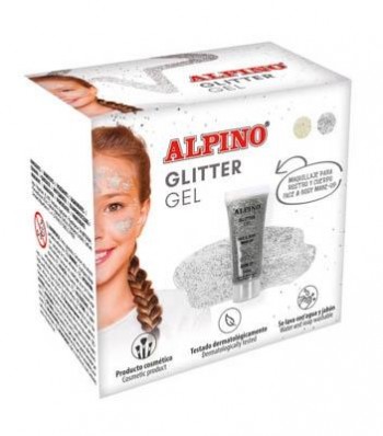 Maquillaje Alpino glitter gel