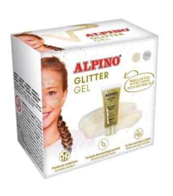 Maquillaje Alpino glitter gel