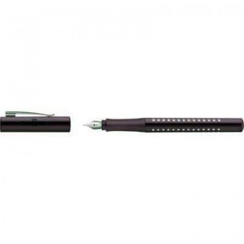 Pluma Faber-Castell Sparkle violeta trazo M 140877