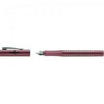 Pluma Faber-Castell Sparkle rosa trazo F 140878