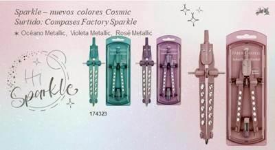 Bigotera Faber-Castell 174323 surtido color metalico Ajuste Rapido