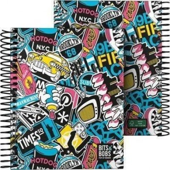 Forrado. Cuaderno Tapa Dura A6 5x5mm NYC 16522680 Grafoplas