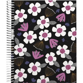 Forrado. Cuaderno Tapa Dura A5 Floral 16511991 Grafoplas