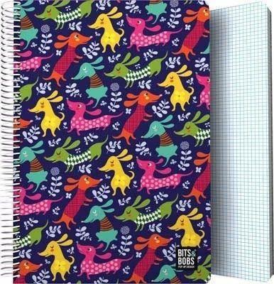 PP. Cuaderno Folio Tapa PP DOGS 16502464 Grafoplas