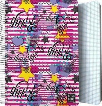 PP. Cuaderno Folio Tapa PP GIRL 16502470 Grafoplas