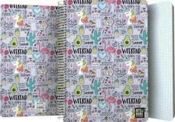 PP. Cuaderno Folio Tapa PP FANTASY 16502469 Grafoplas