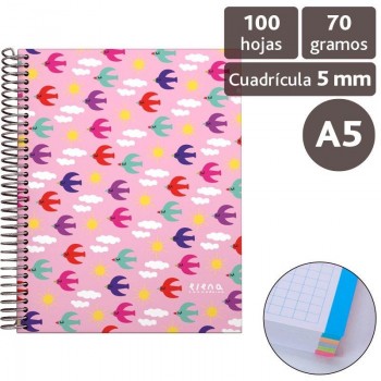 Forrado, Cuadernos Tapa Dura A4-A5-A6-A7 16511932 Grafoplas