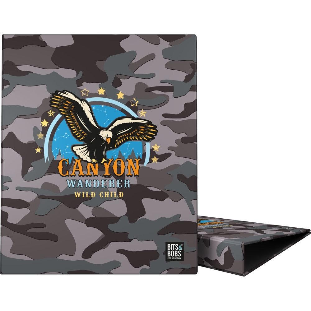 Forrado. Carpeta Anillas 4 anillas 25mm A4 STAMPS 88142682 Grafoplas