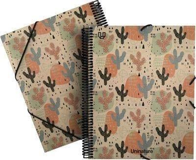 Maxiplás de 40 fundas A4 UniNature cactus 39873603 Grafoplas